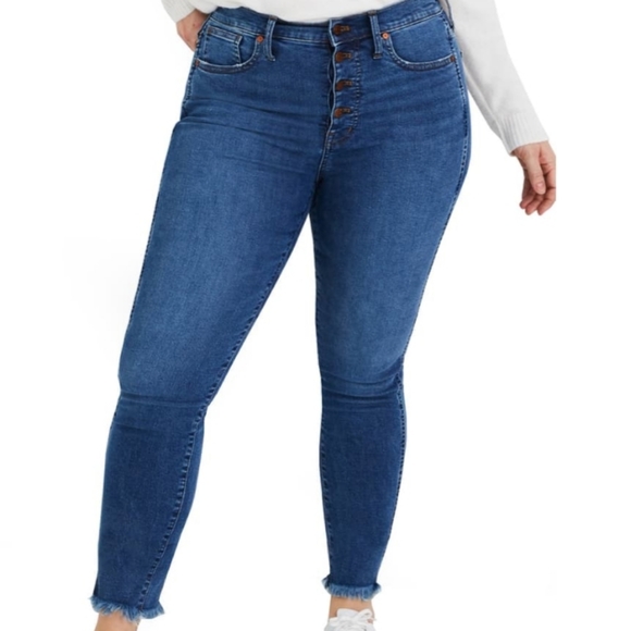 Madewell Denim - BNWT Madewell skinny jeans with button fly
